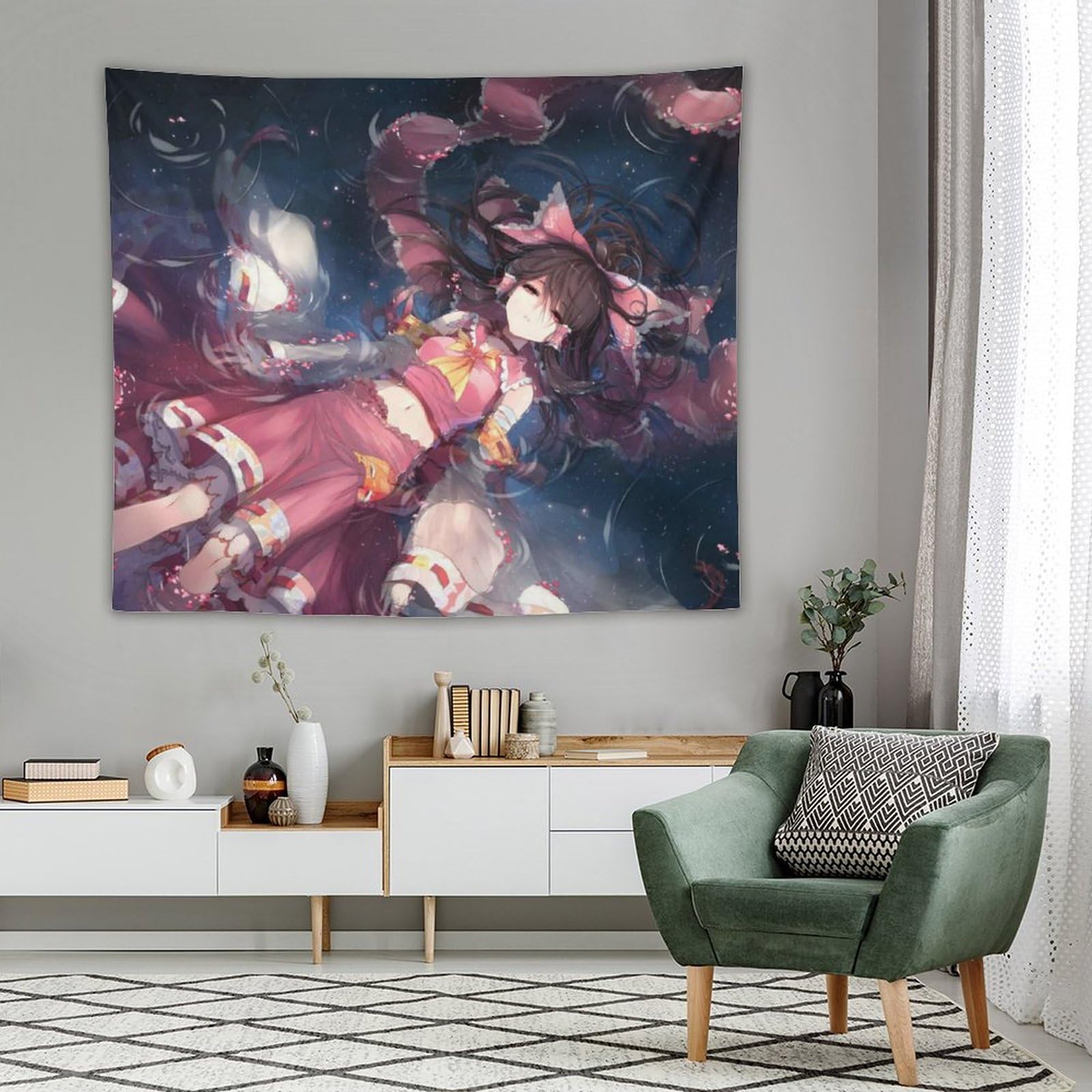 Amazon.co.jp: タペストリー おしゃれ 博麗霊夢 東方シリーズ アート